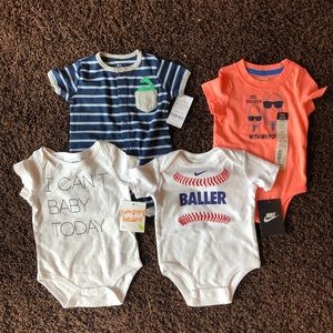 3 Month Boy Onesies NWT
